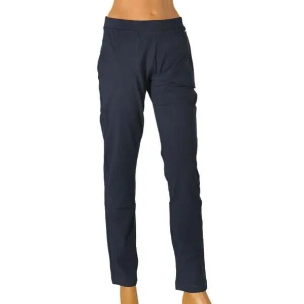 Calcas De Treino Mulher - CMP Pantalone Donna Lungo Jersey - Navy 4/4