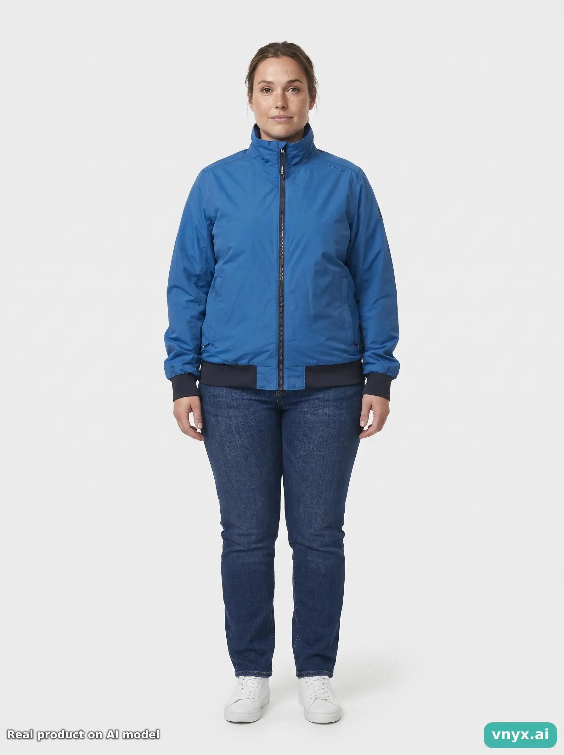 Second Life - Lightweight Tenson Windbreaker in Blue size XXL 5/6