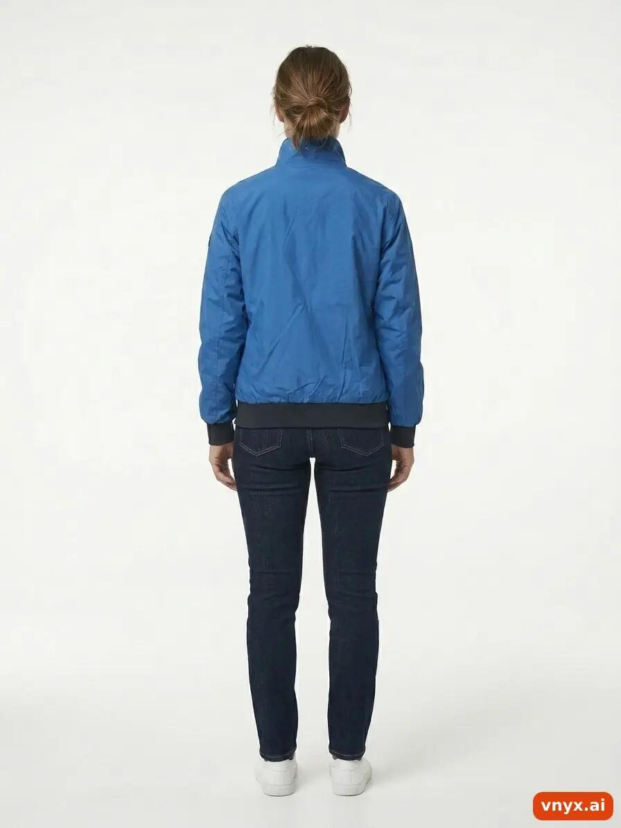 Second Life - Lightweight Tenson Windbreaker in Blue size XXL 3/6