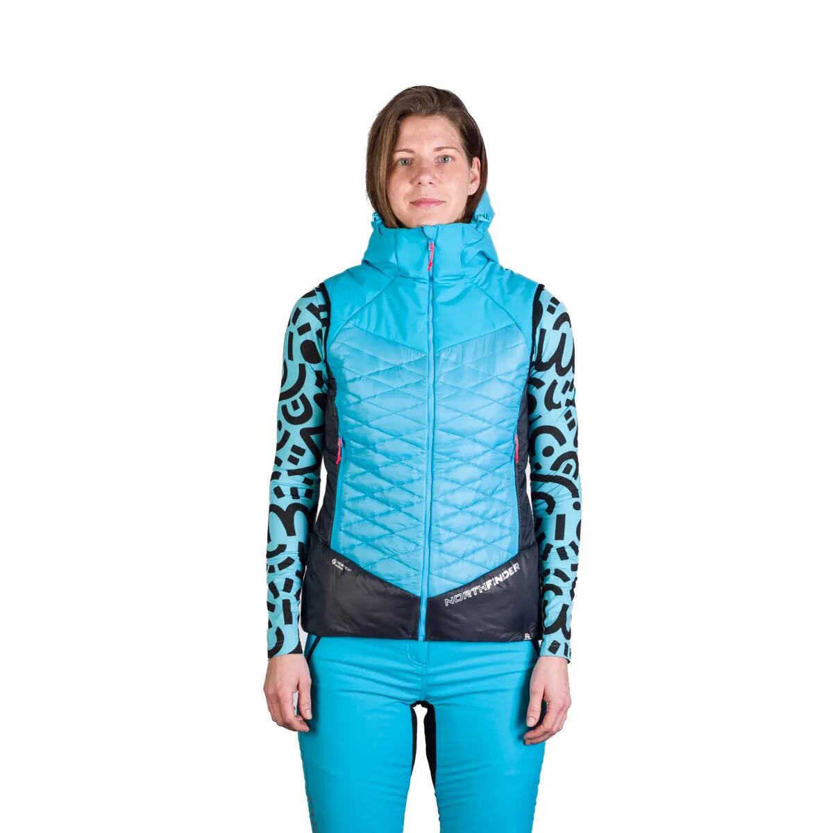 Dámská zateplovací skialpová vesta Primaloft® JAVOROVA 1 2/6