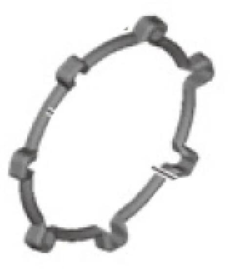 SHIMANO Speichenabdeckung WH-RS700-C30-TL - Radsport-Zubehör, ca. 3 g