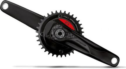 FSA Leistungsmesskurbel Powerbox MTB Carbon 1x 170 mm Schwarz - präzise MTB-P...