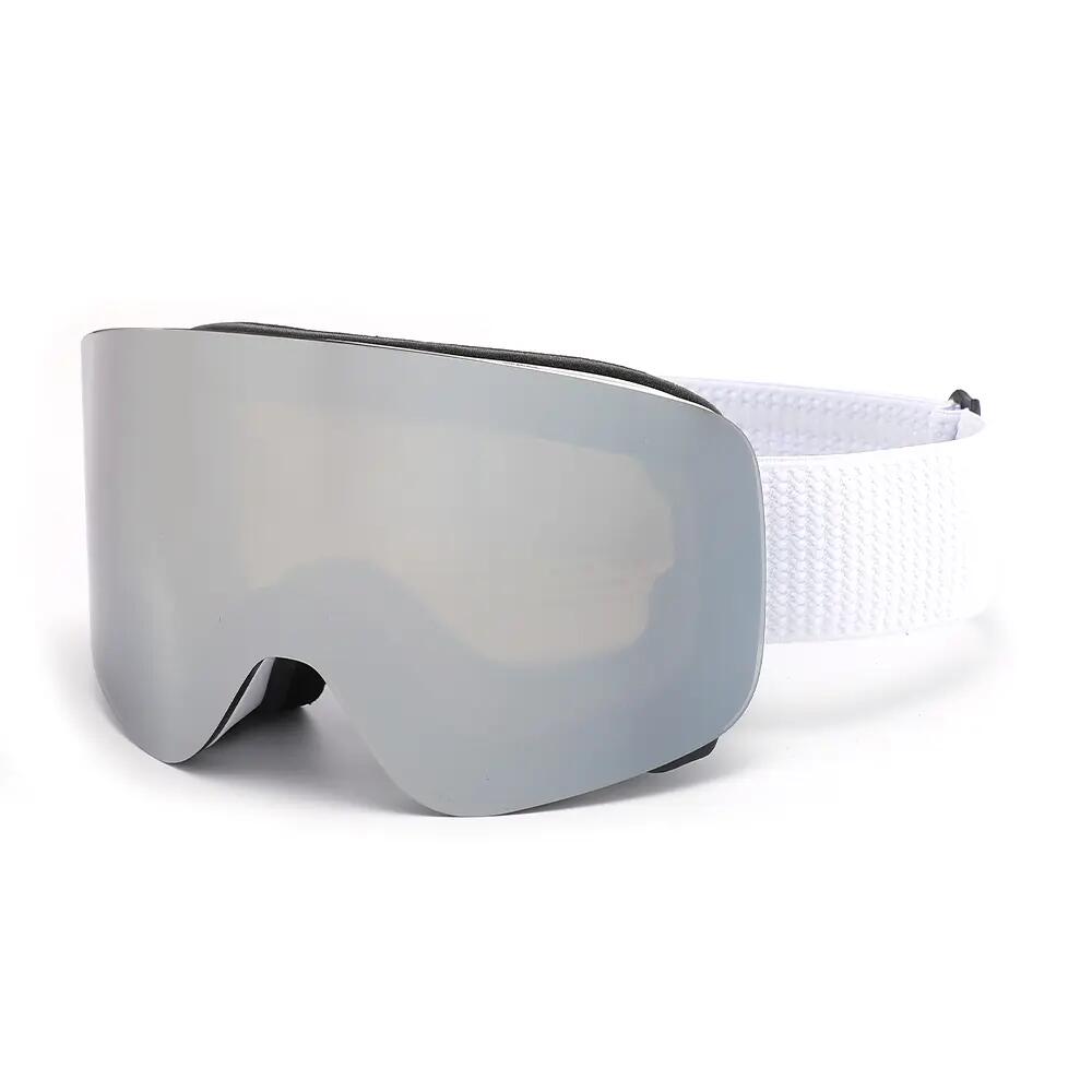 Maschera da Sci e Snowboard Fluor HX22 Lente Magnetica Argento Specchiata Unisex 2/5