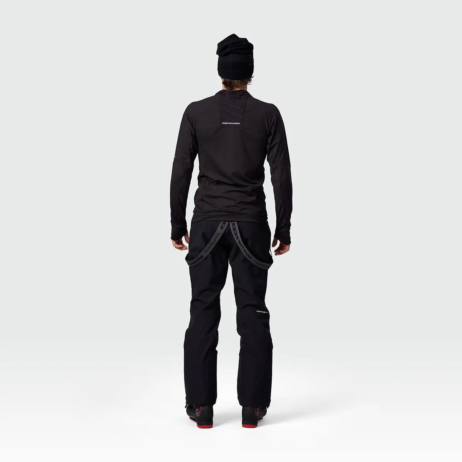 BERTI – pánský technický lyžařský svetr slim fit 4/6