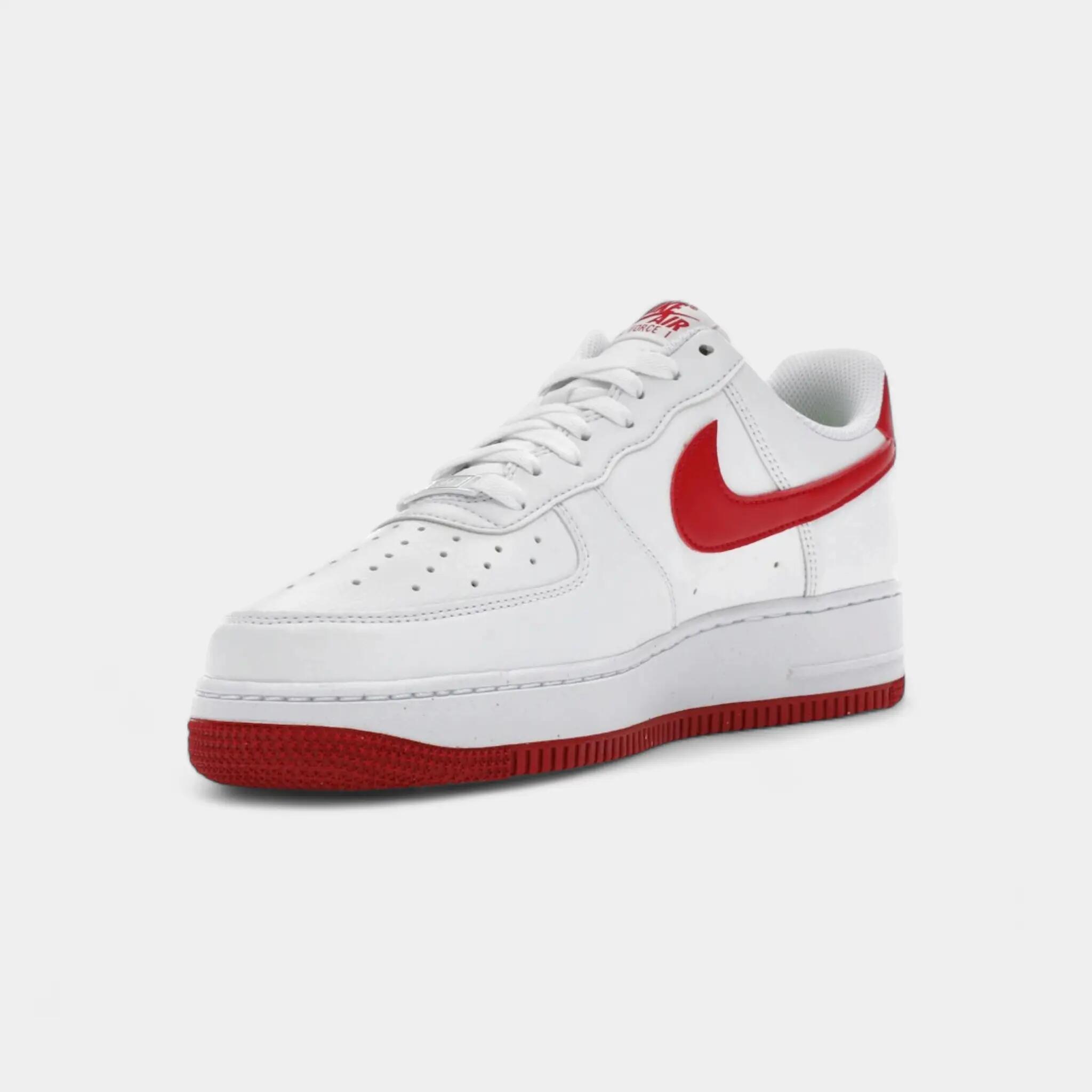 Nike Air Force 1 Low '07 Next Nature White Volt Gym Red (Women's) 3/5
