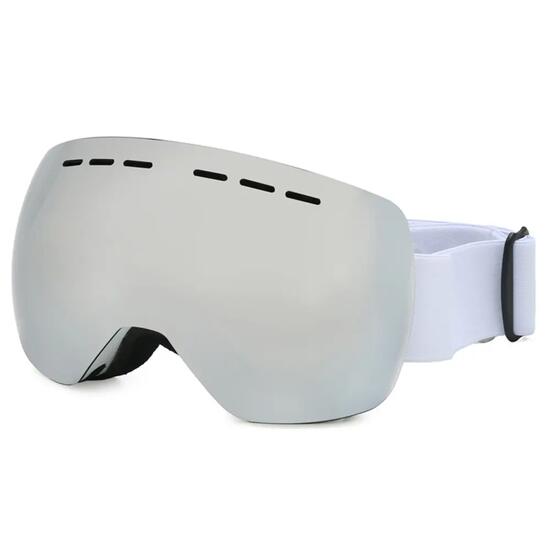 Ski- und Snowboardbrille Fluor 3077 Scheibe Blau Verspiegelt Unisex