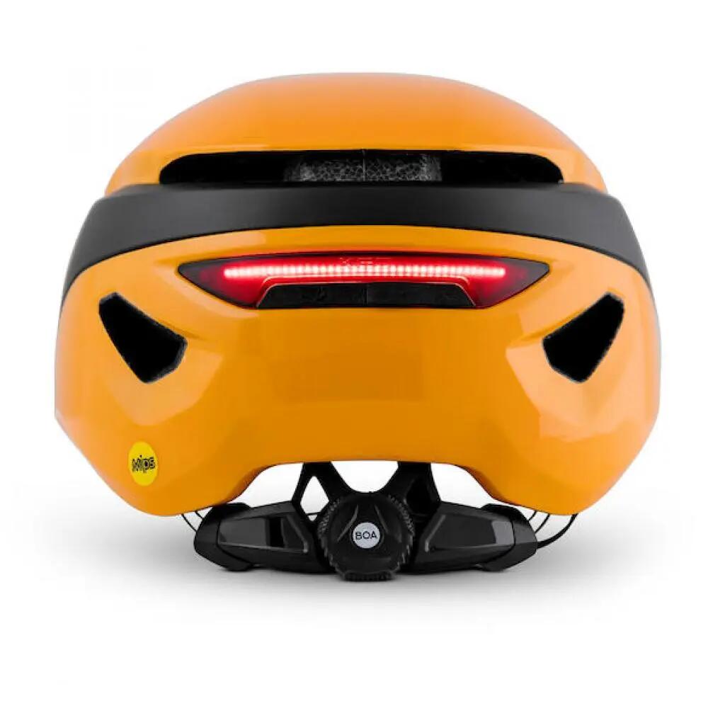 Casque Merida Mitro UE-1 L / 58-61 cm orange/noir - casque urbain pour la ville 3/3
