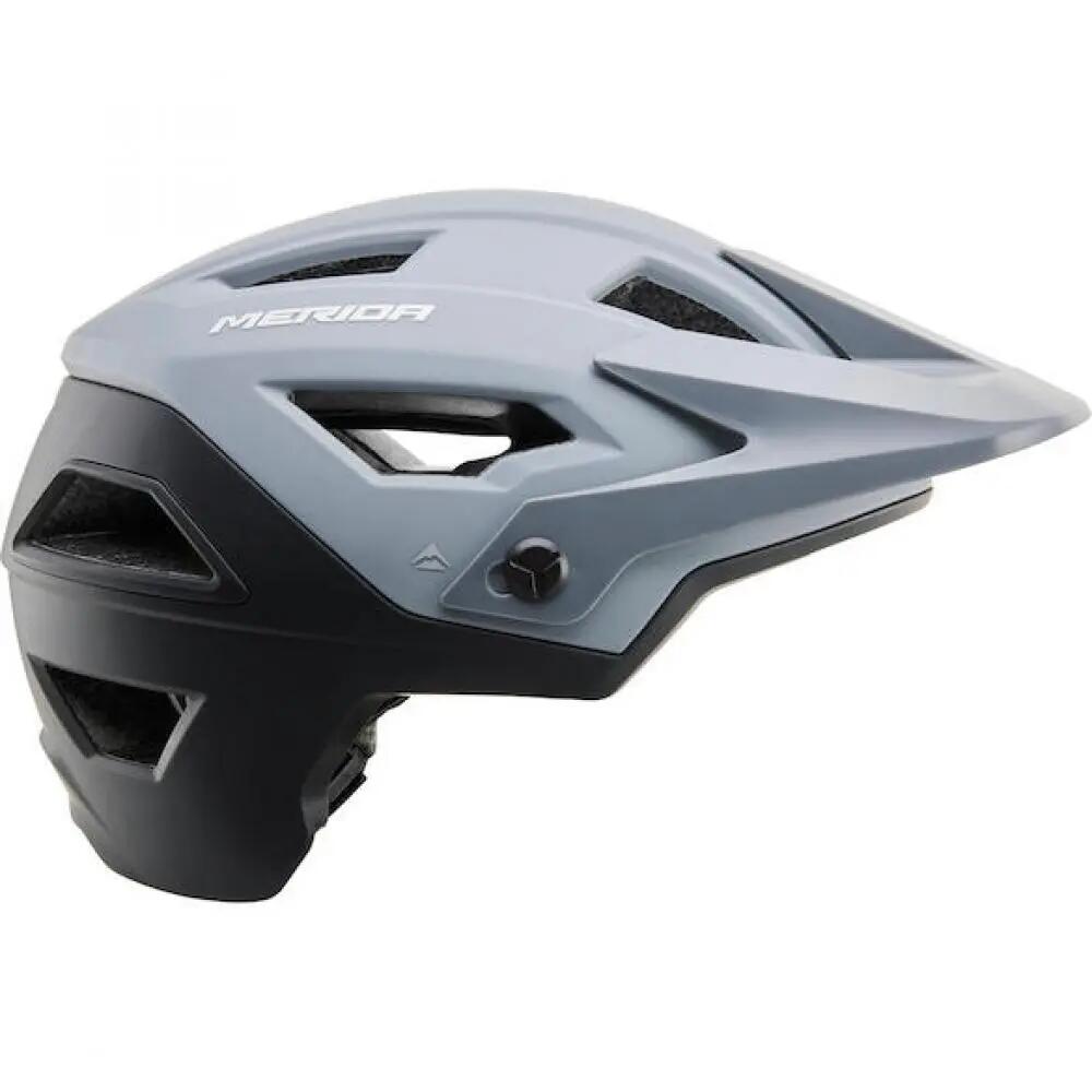 Merida Helm Trailbanger grijs/zwart 58-62 cm - lichte Enduro- en Trail-Sc... 2/3