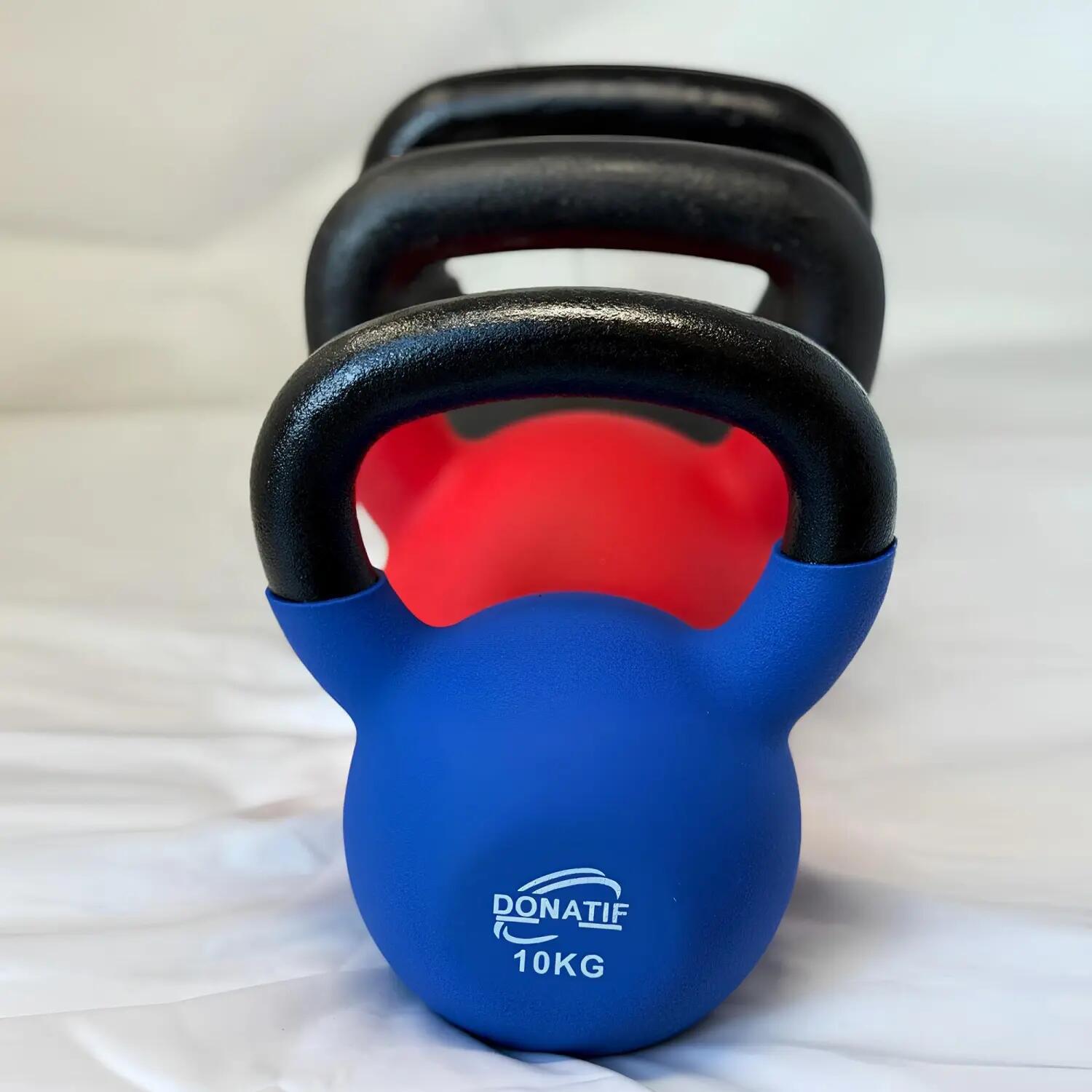 Kettlebell in Neoprene da 6 Kg - Esercizi Funzionali 3/6