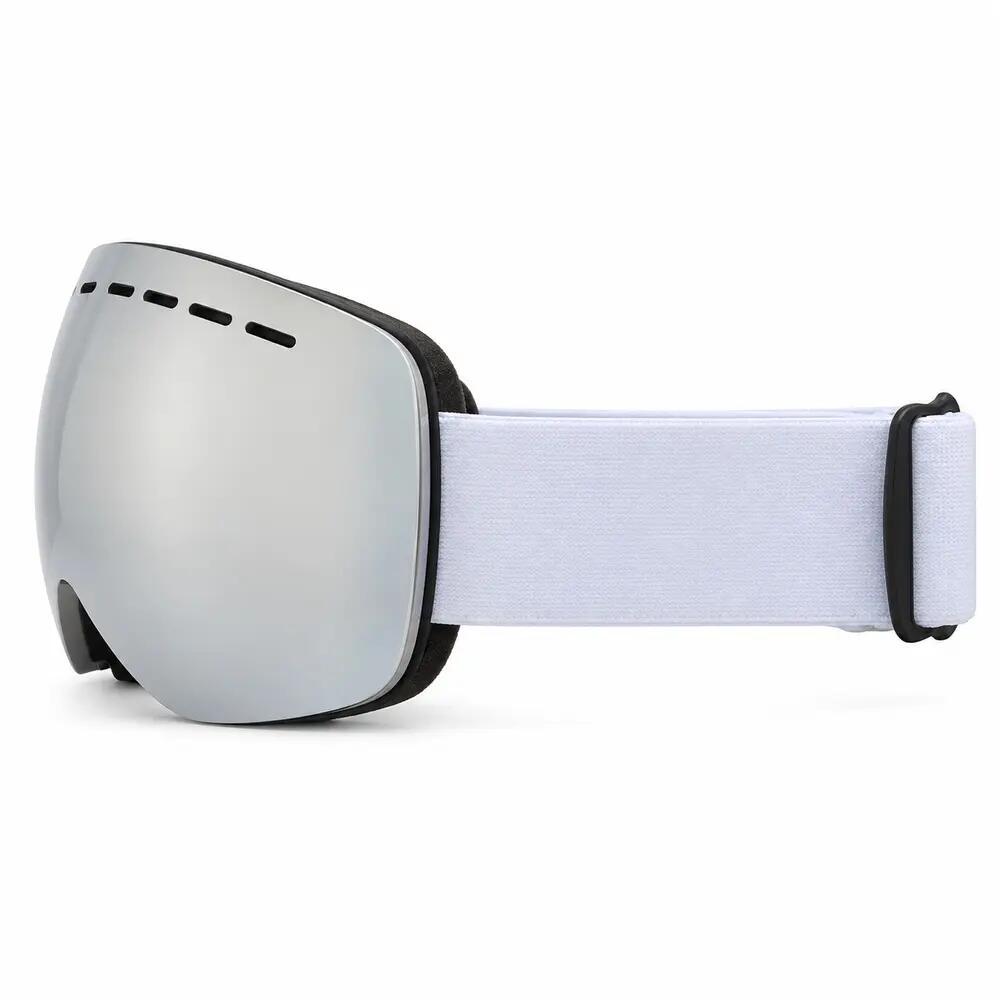 Maschera da Sci e Snowboard Fluor 3077 Lente Argento Specchiata Unisex 3/3