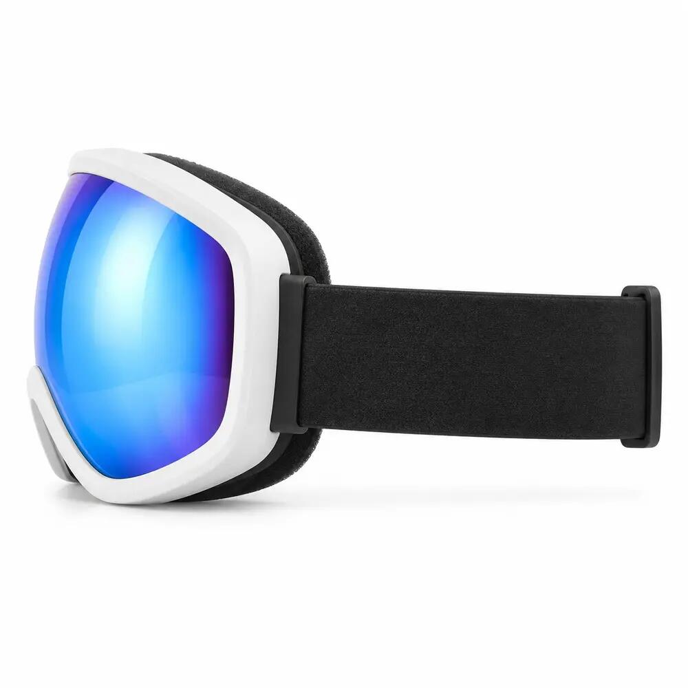 Maschera da Sci e Snowboard Fluor HX043 Lente Blu Specchiata Unisex 3/3