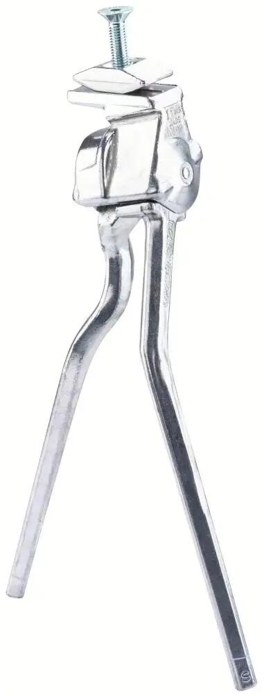 PLETSCHER Cavalletto bipiede 26 pollici argento – piastra in pressofusione di al 2/3