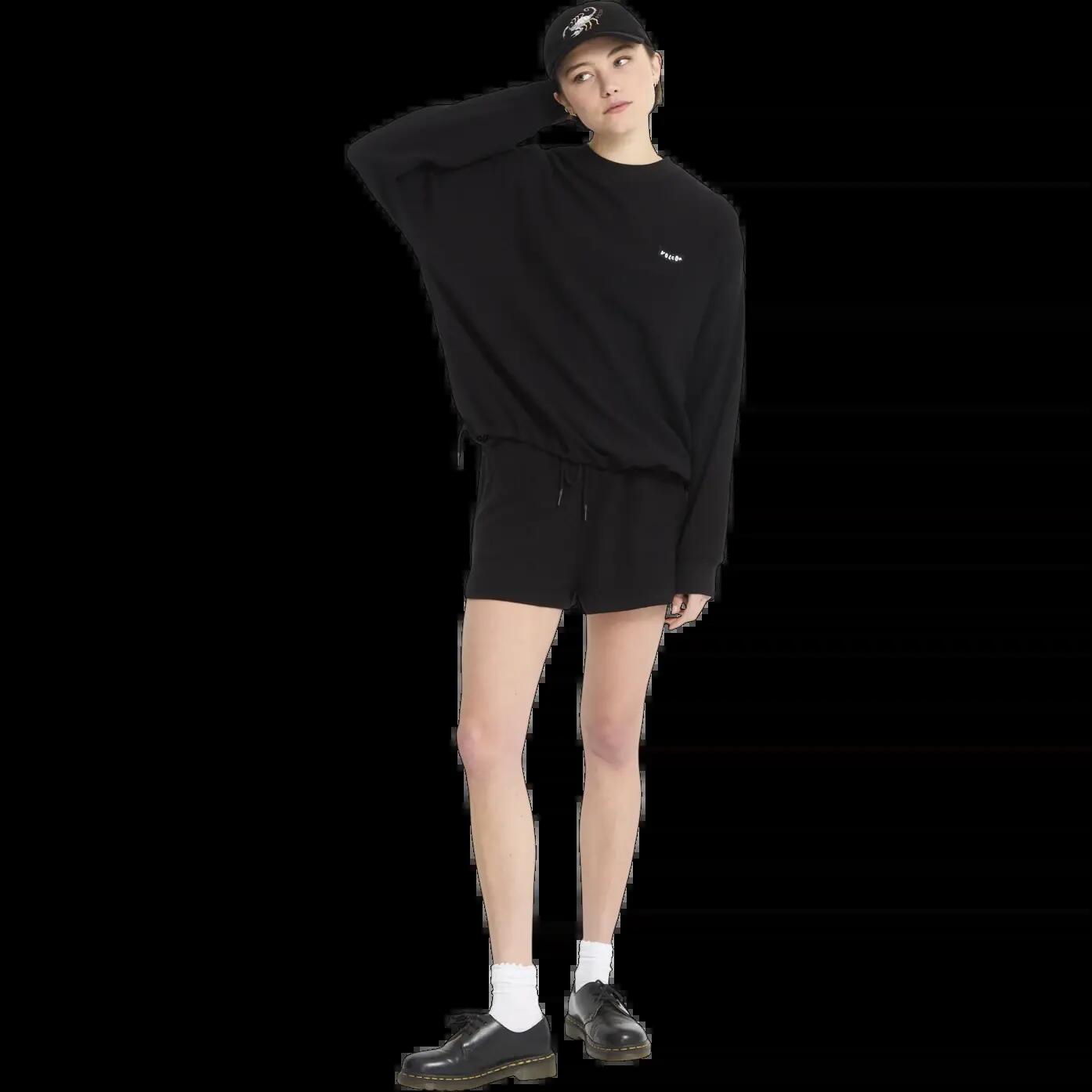 Felpa Volcom SWEETERRY CREW Nera 7/7