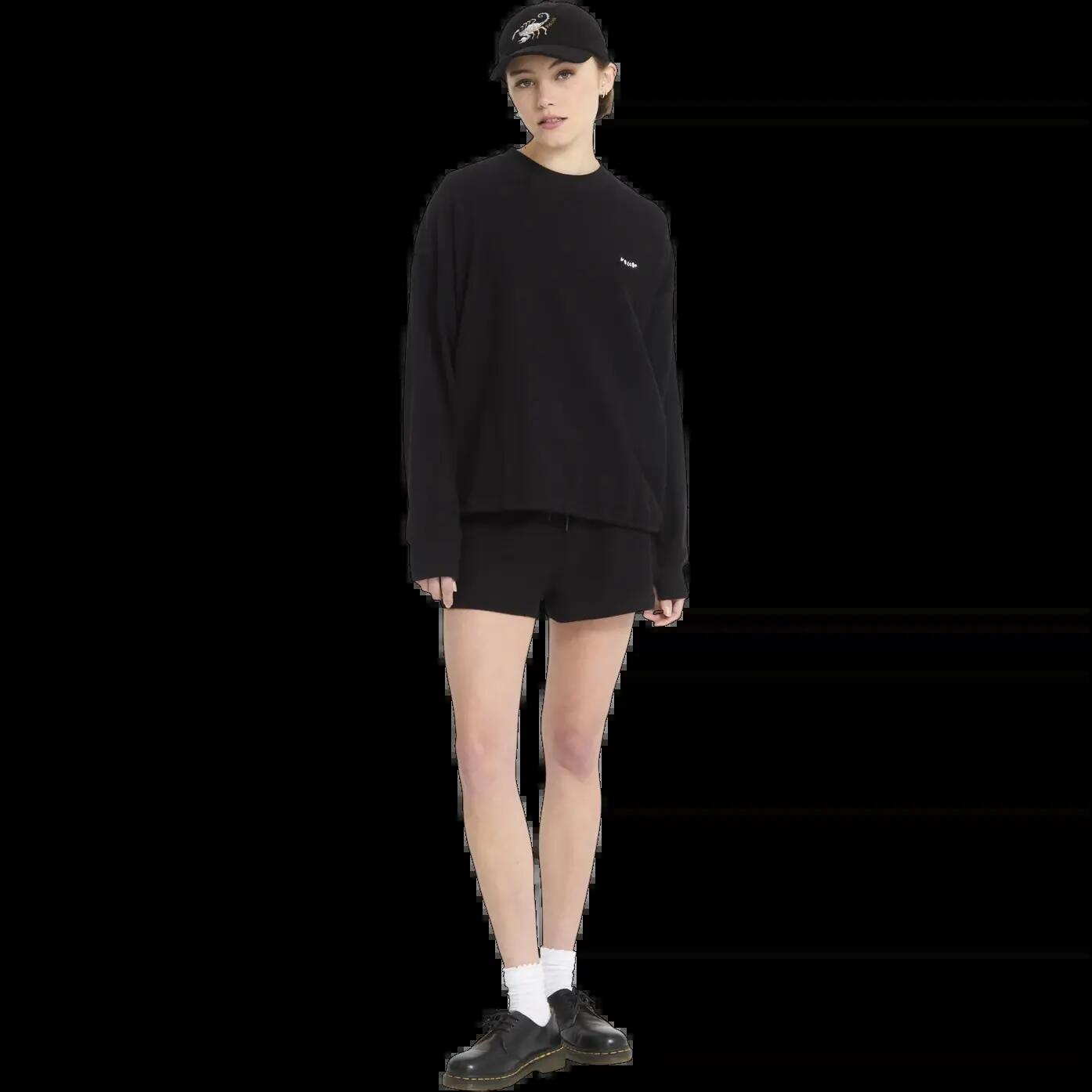 Felpa Volcom SWEETERRY CREW Nera 6/7