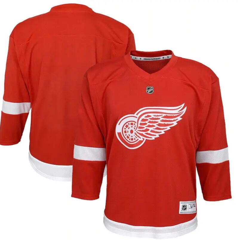NHL Junior Outerstuff Реплика хокейна фланелка Detroit Red Wings Без име