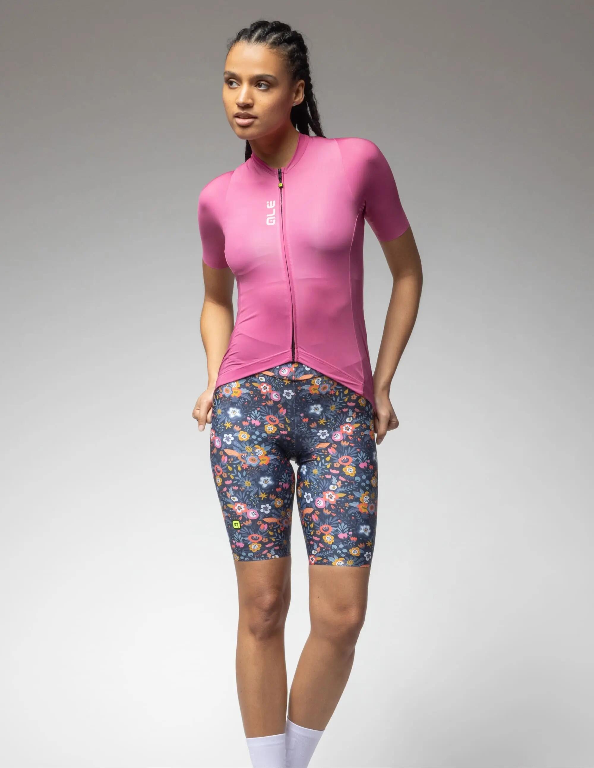 Koszulka rowerowa damska Alé Cycling Solid Color Block 2.0 3/12
