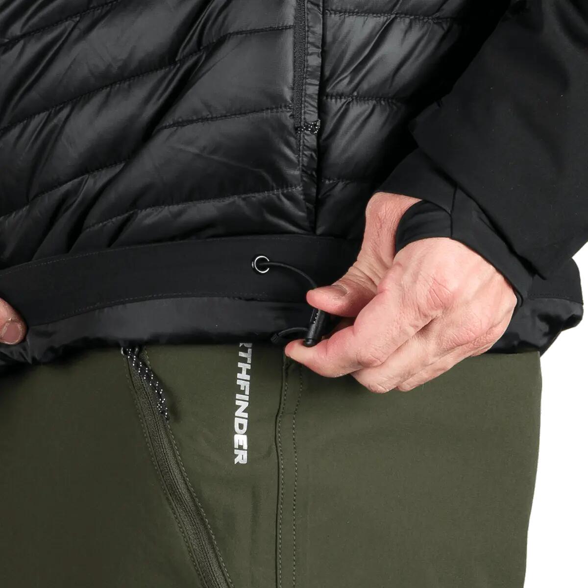 Pánská outdoorová softshellová hybridní bunda s kapucí EMERYK 9/12