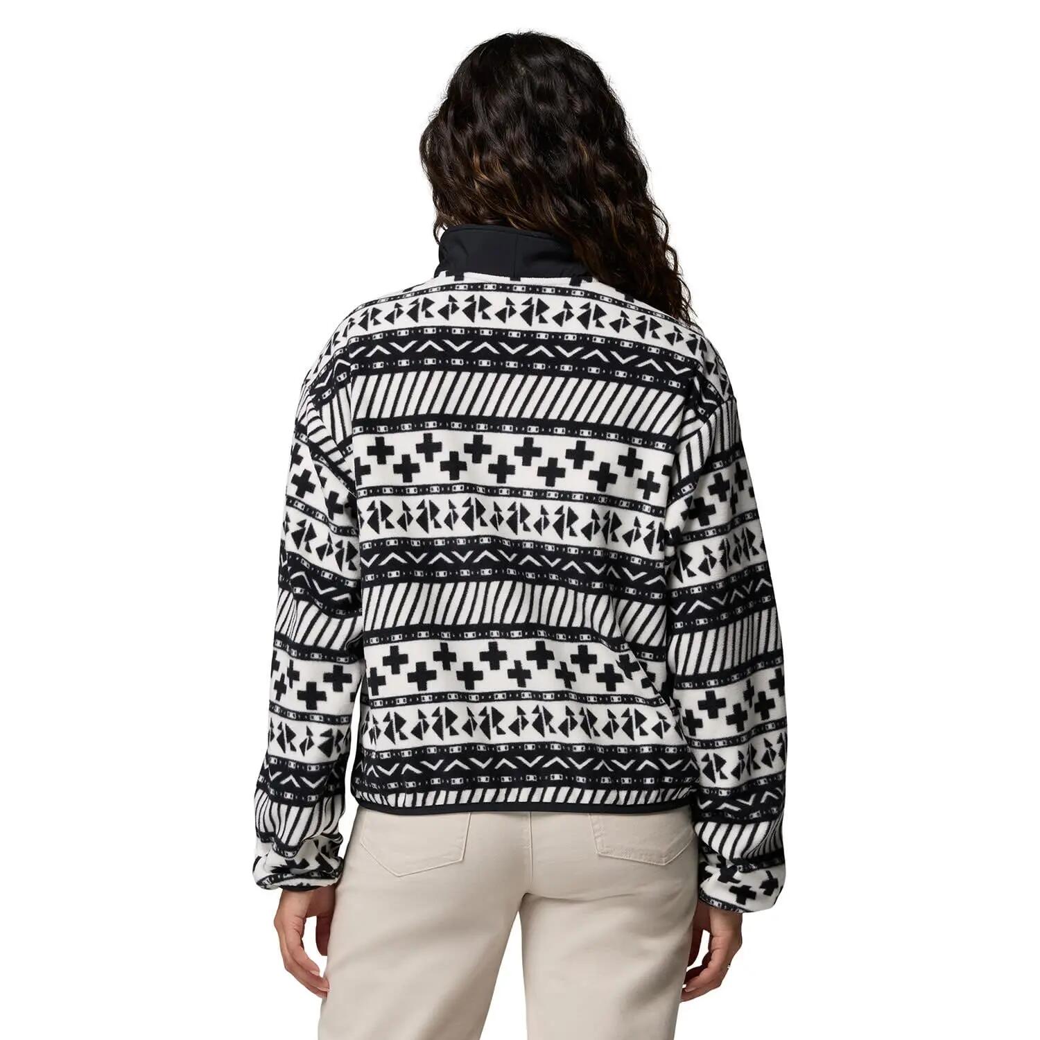 Polar E Camisolas Mulher - COLUMBIA Sequoia Grove™ II Printed Half Zip - Black 2/7