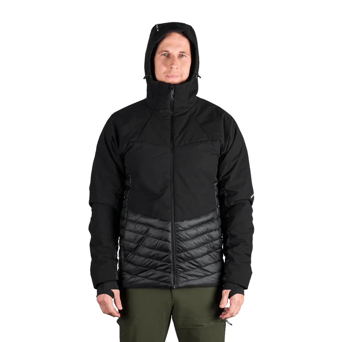 Pánská outdoorová softshellová hybridní bunda s kapucí EMERYK 6/12