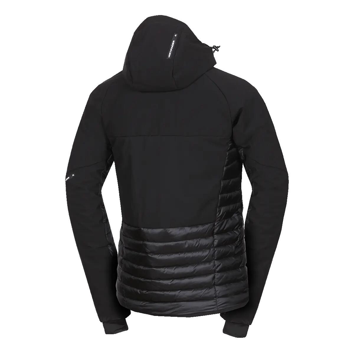 Pánská outdoorová softshellová hybridní bunda s kapucí EMERYK 10/12