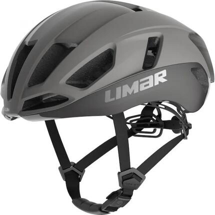 Limar Air Atlas Matt Gray M Grau - aerodynamischer Rennradhelm mit Top-Belüft...