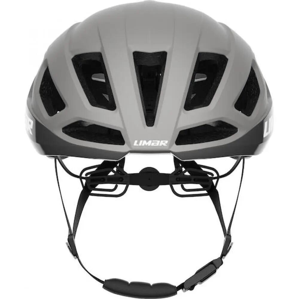 Limar Air Atlas Matt Gray M Grijs - aerodynamische racefietshelm met topventilat 2/3