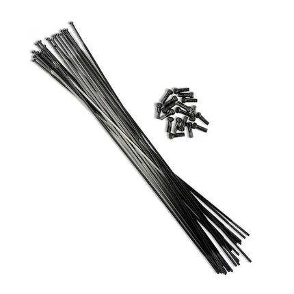FSA Ersatzsspeichen für KFX / K-Force 269 mm Schwarz - präziser Laufrad-Ersat...