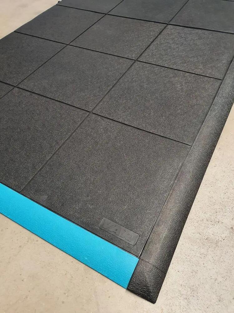 VAR Bordure de sol bleue MO-51003 mâle M bleu - bord de finition sûr pour sol... 2/2
