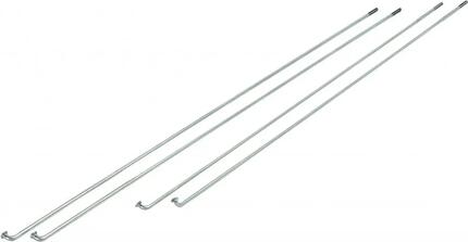 Exal SPEICHE DD 2/1,8/2 264 mm silber - stabiler Speichensatz für Laufräder