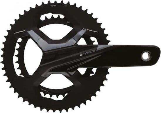 FSA Kurbelgarnitur K-Force Light Road BB386Evo 175 mm Schwarz - maximale Stei...
