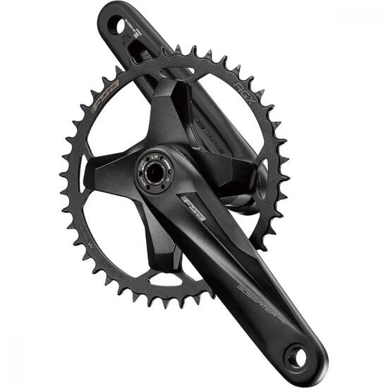 FSA Kurbelgarnitur Gossamer Pro MegaExo AGX+ 165 mm Schwarz - steife Performa...