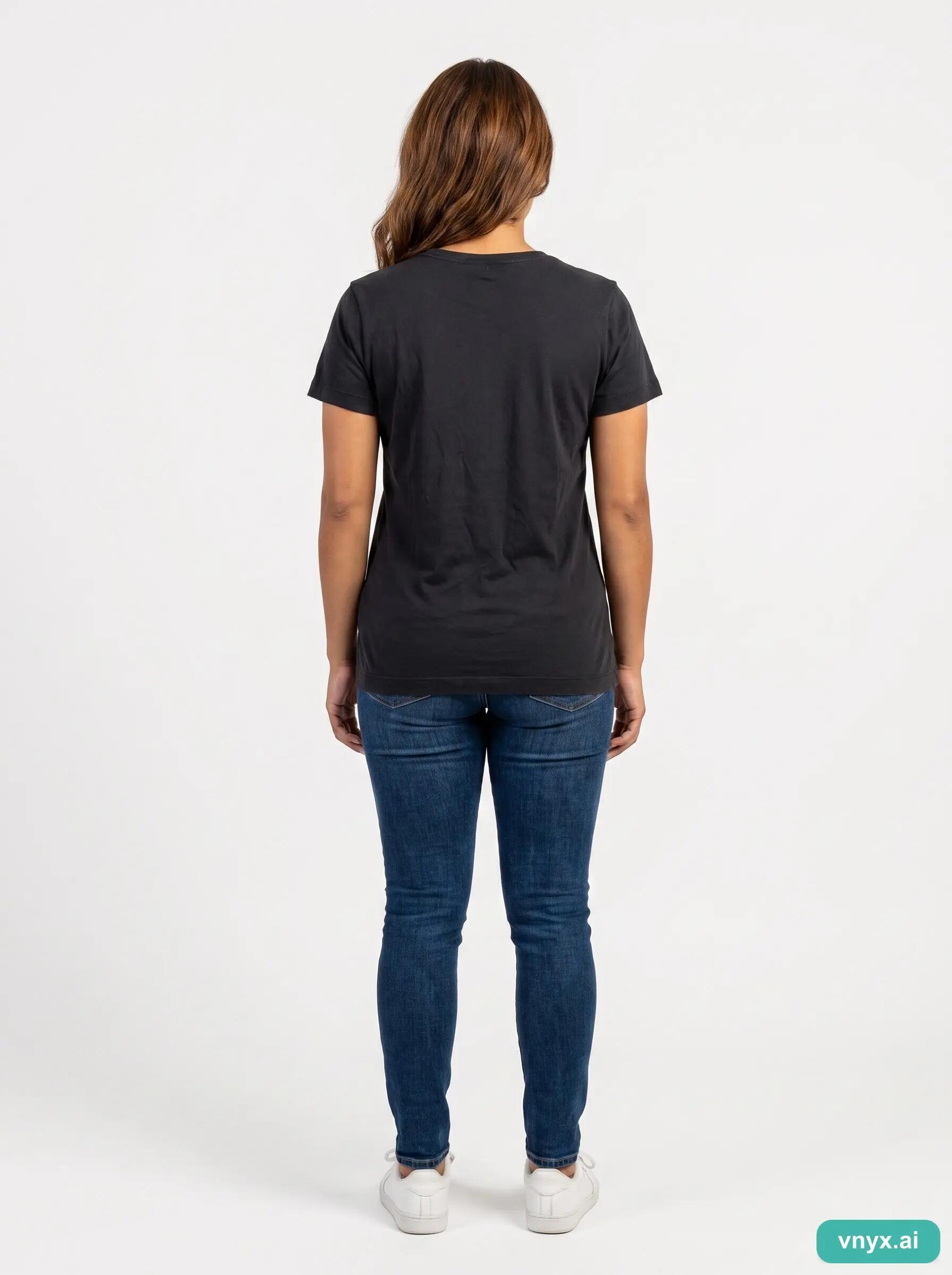 Second Life - Vintage Nike Sophisticated Black T-Shirt Women L 5/6