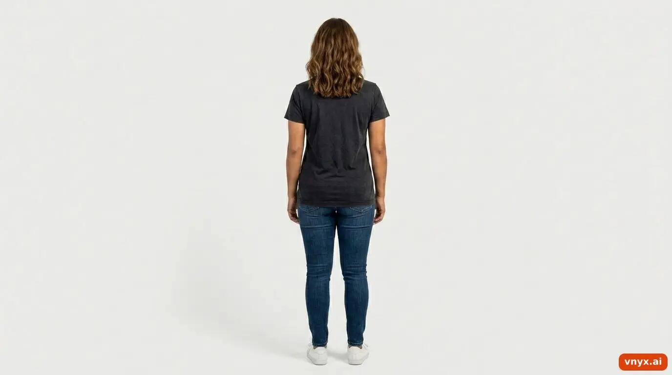 Second Life - Vintage Nike Sophisticated Black T-Shirt Women L 4/6