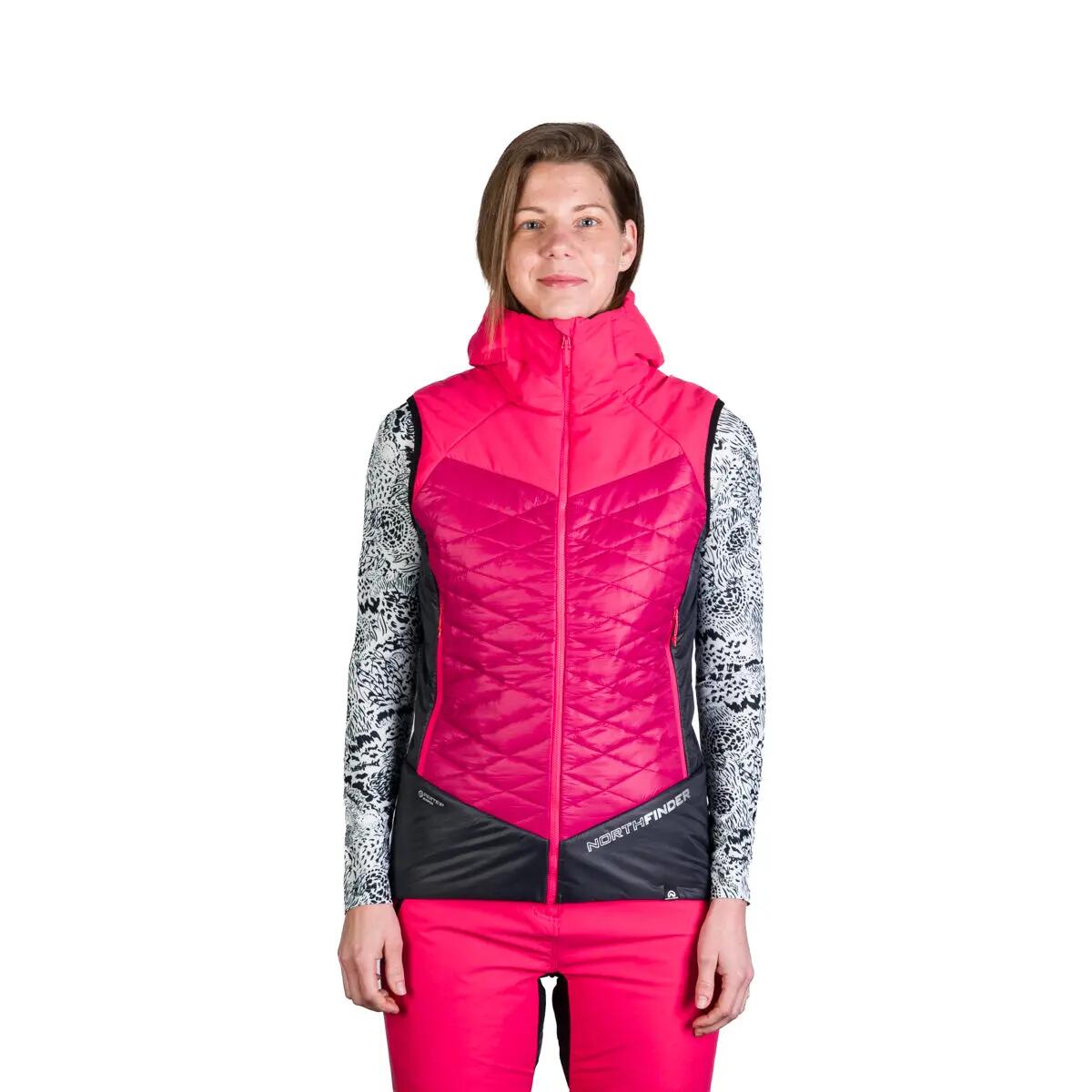 Dámská zateplovací skialpová vesta Primaloft® JAVOROVA 1 2/6