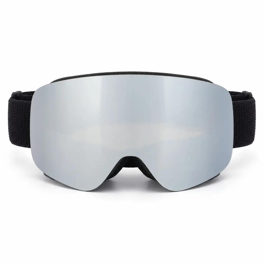 Maschera da Sci e Snowboard Fluor HX22 Lente Magnetica Argento Specchiata Unisex 4/5