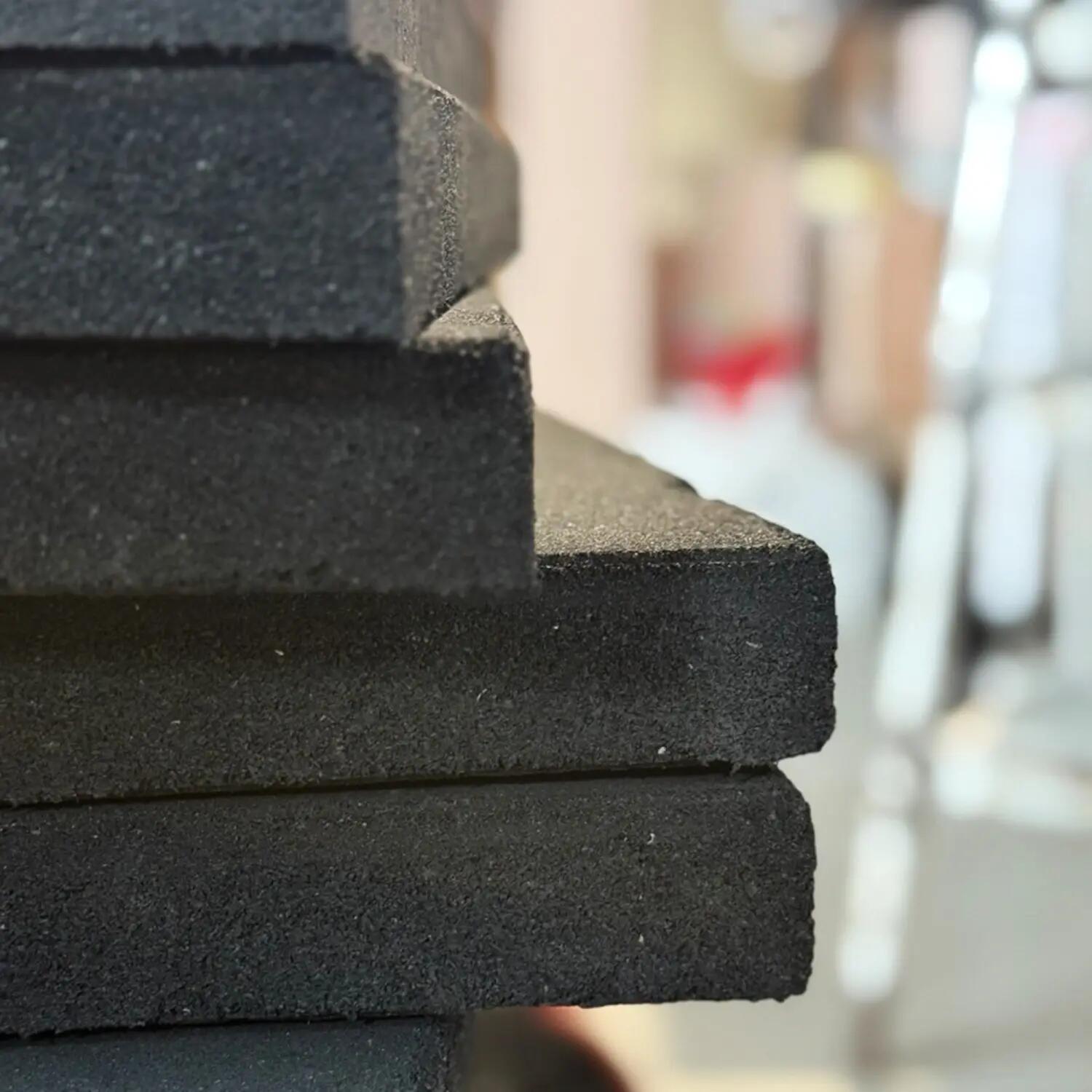Pavimento Gommato - 1x1 mt - 3 cm | Grana Fine Antiscivolo 6/6