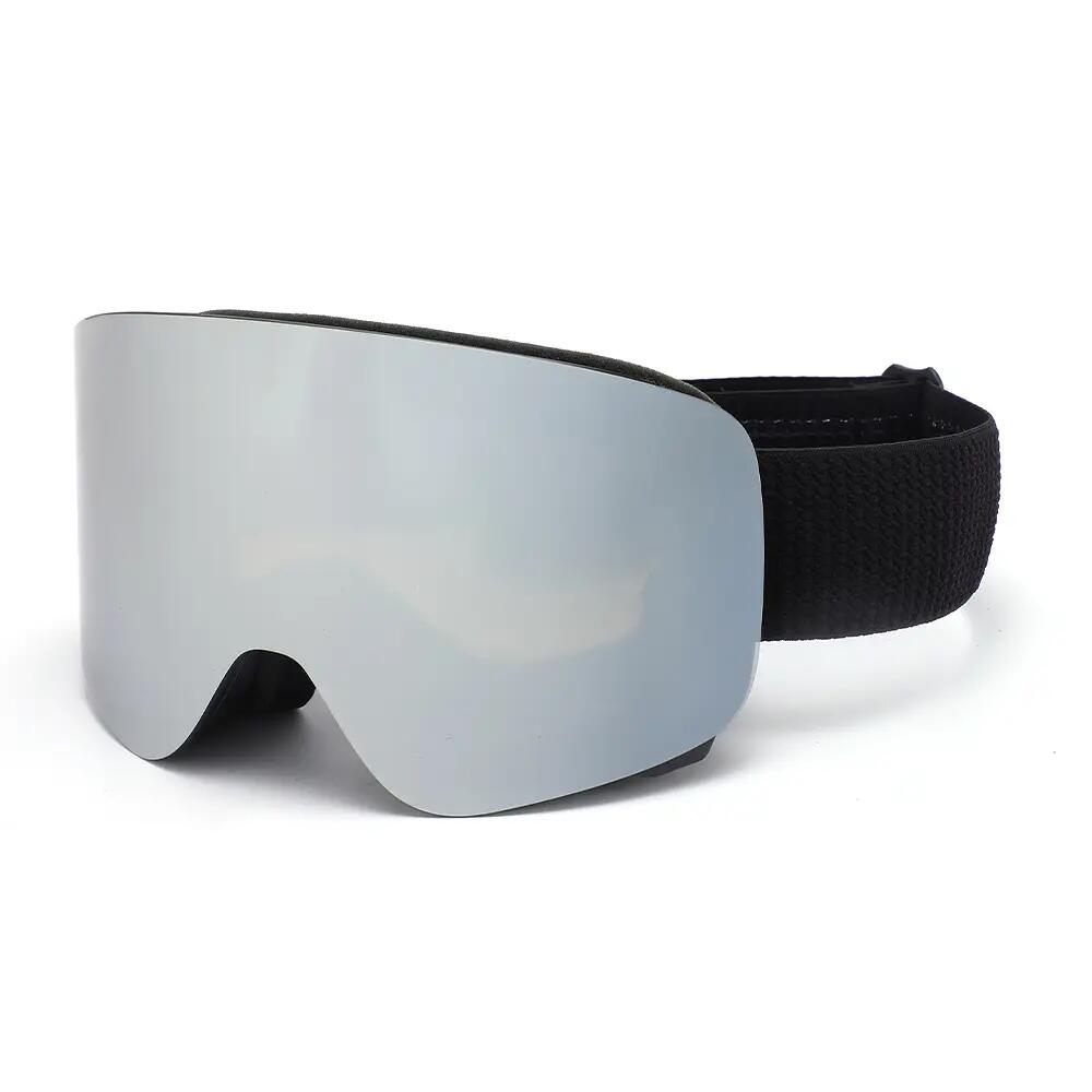 Maschera da Sci e Snowboard Fluor HX22 Lente Magnetica Argento Specchiata Unisex 2/5