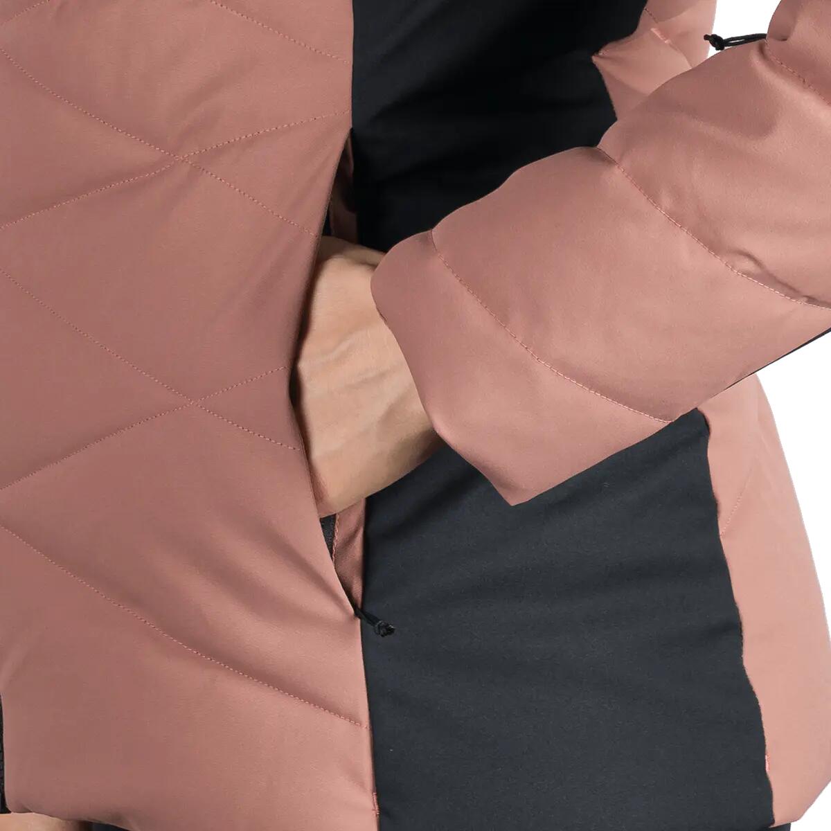 Dámská lyžařská trendy zateplená bunda s kožušinou ABIGAYLE 8/14