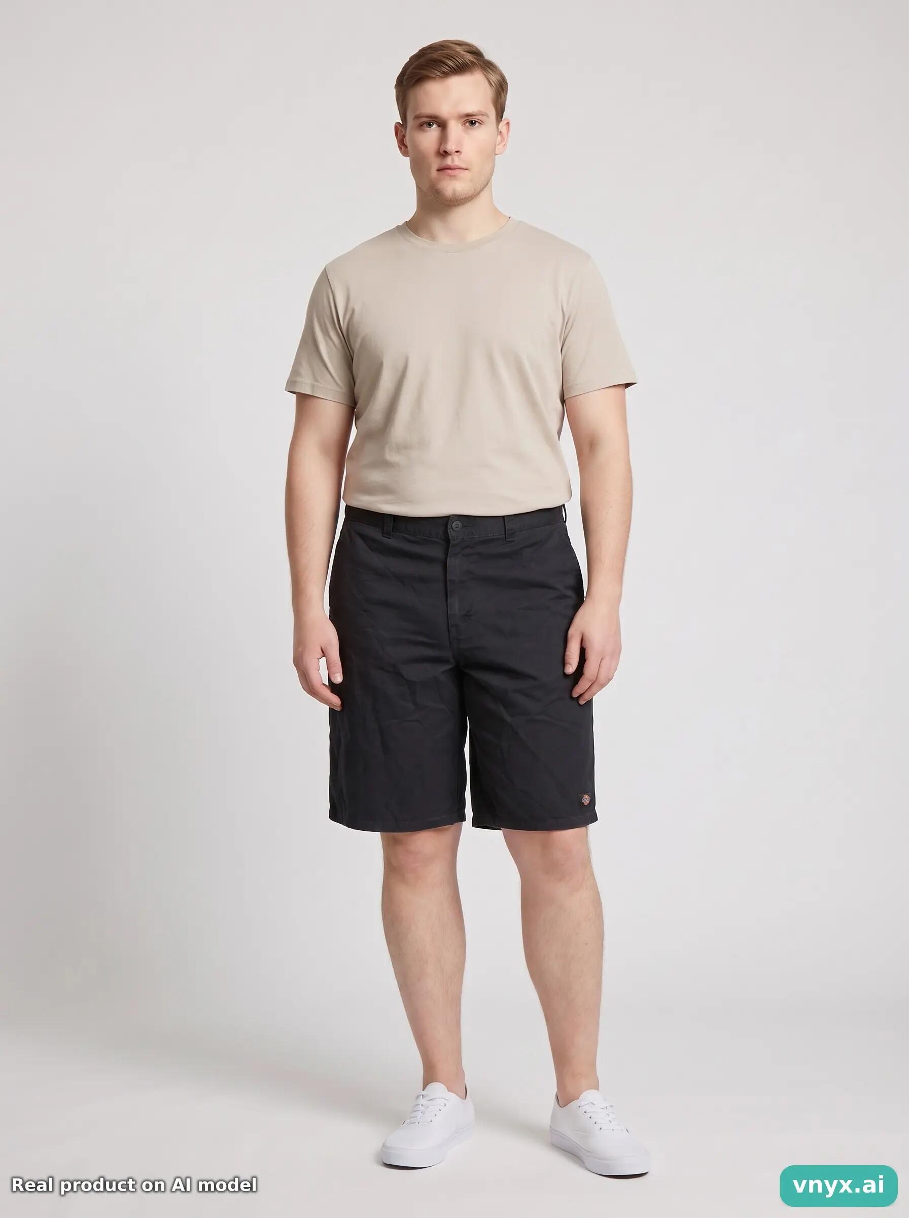 Second Life - Vintage Dickies Black Shorts Men W36 6/6