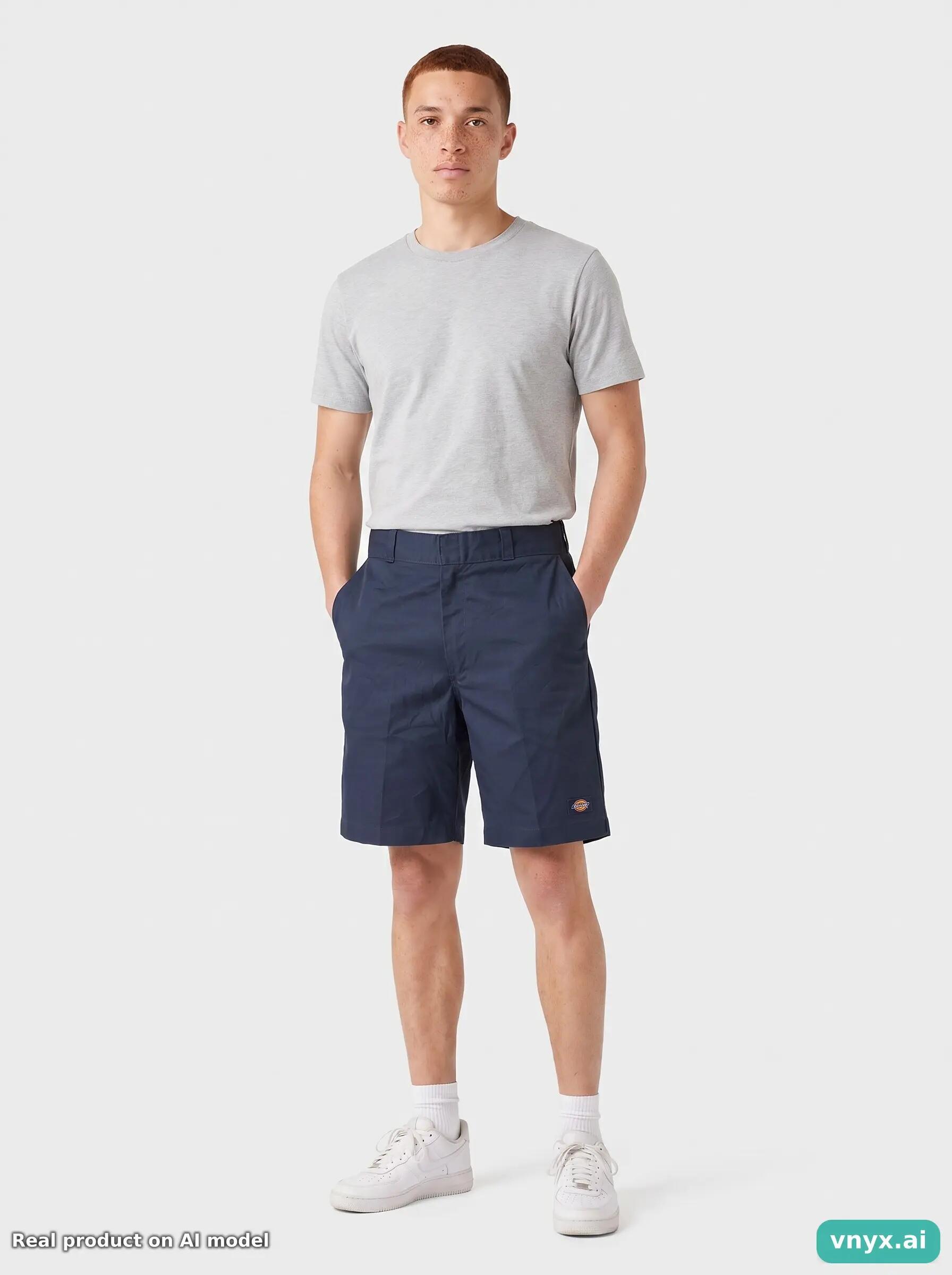 Second Life - Vintage Dickies Navy Shorts Men S 6/6