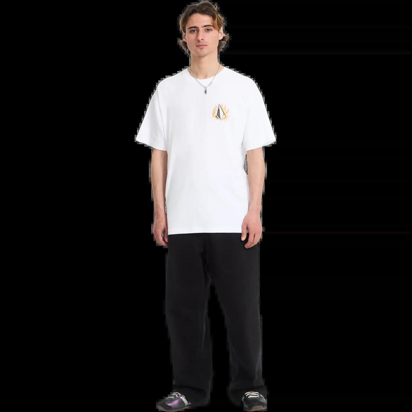 T-shirt Volcom DOUBLE FANTASY LSE SST Nero 6/6
