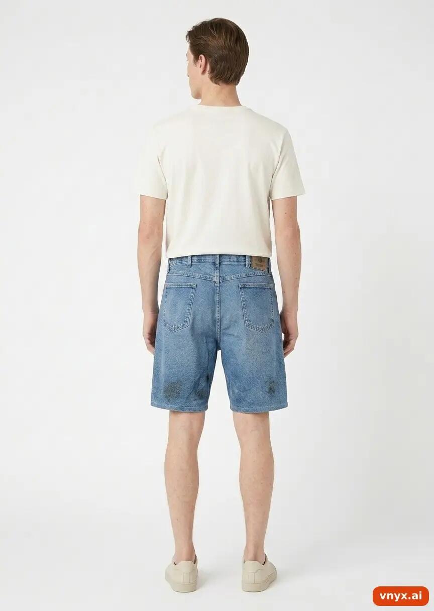 Second Life - Vintage Wrangler Mid-Blue Shorts Men W37 3/6