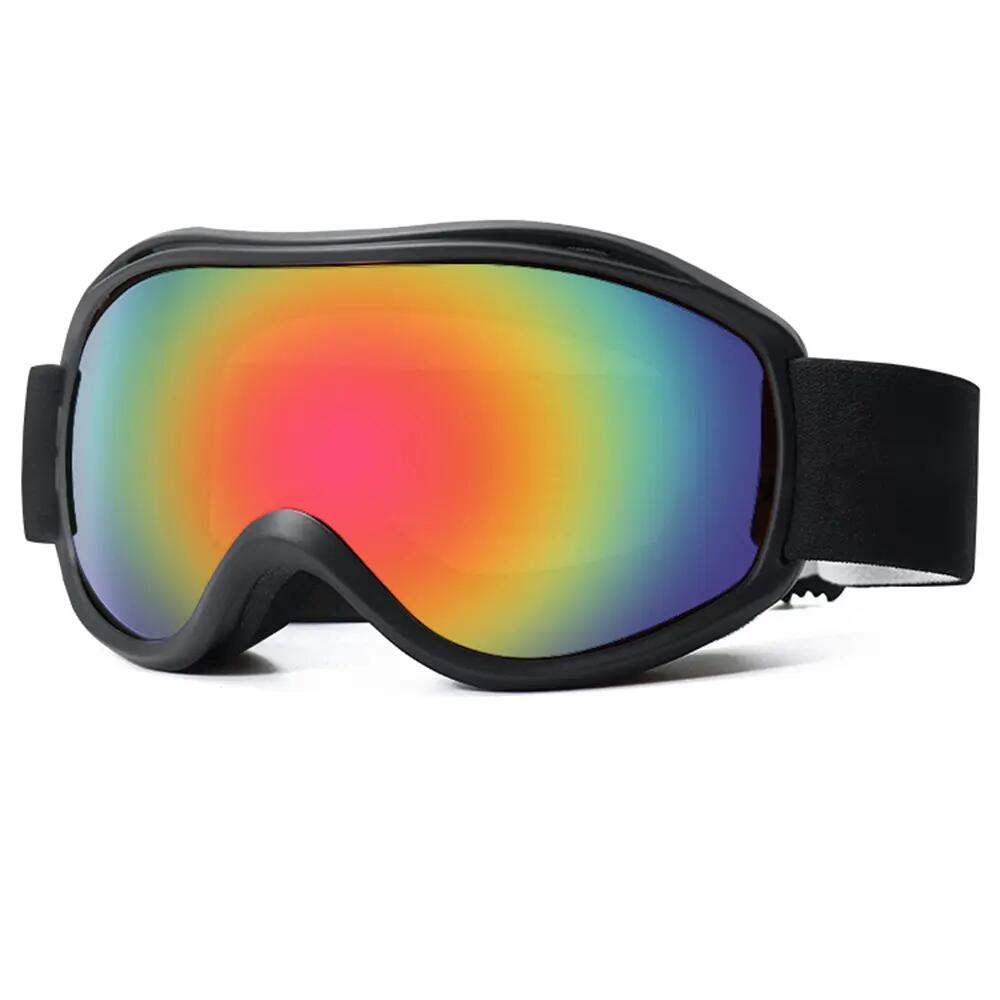 Lyžiarske a Snowboardové Okuliare Fluor HX030 Červený Zrkadlový Zorník Unisex