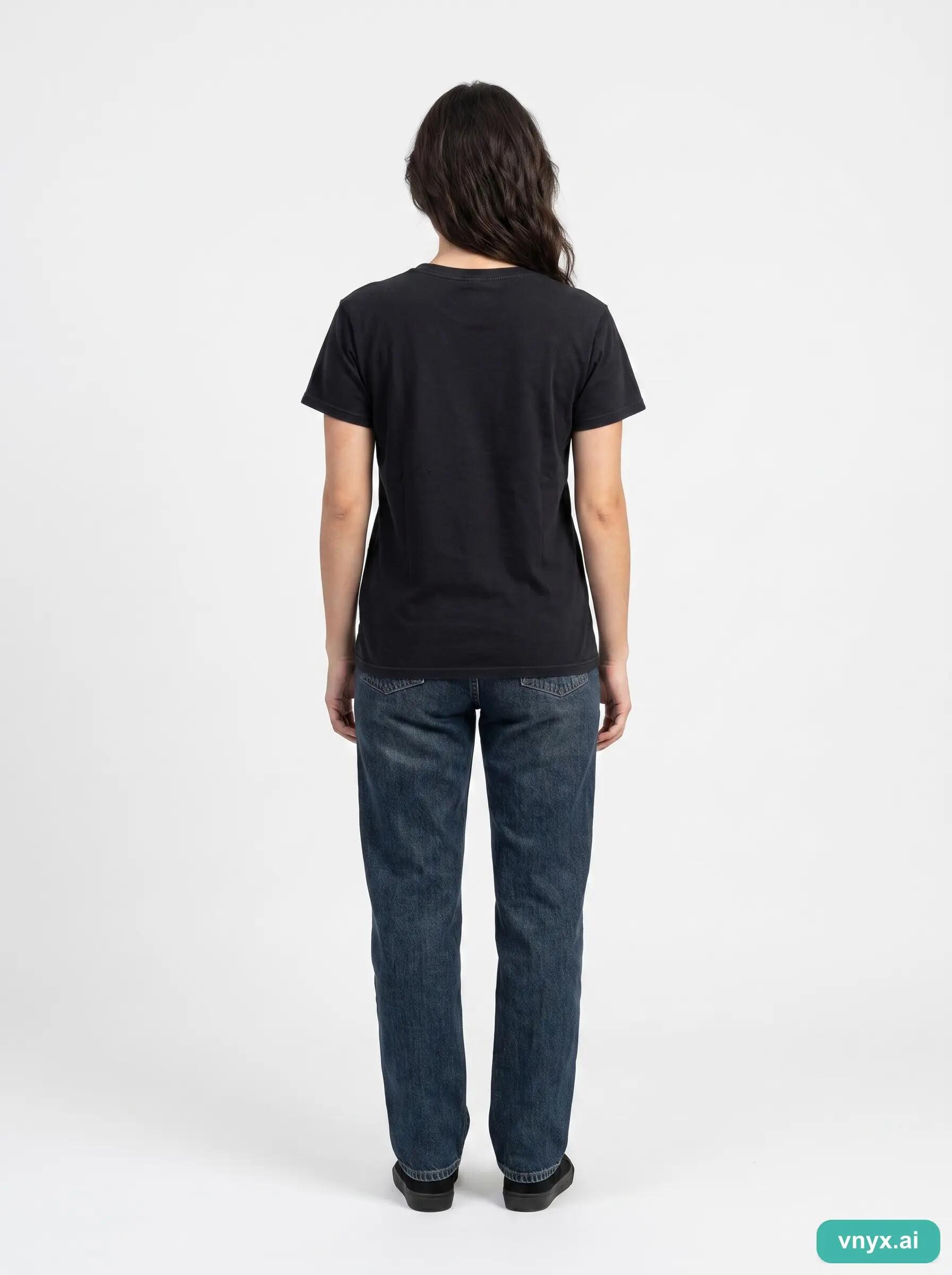 Second Life - Vintage Gildan Dark Black T-Shirt Women S 5/6