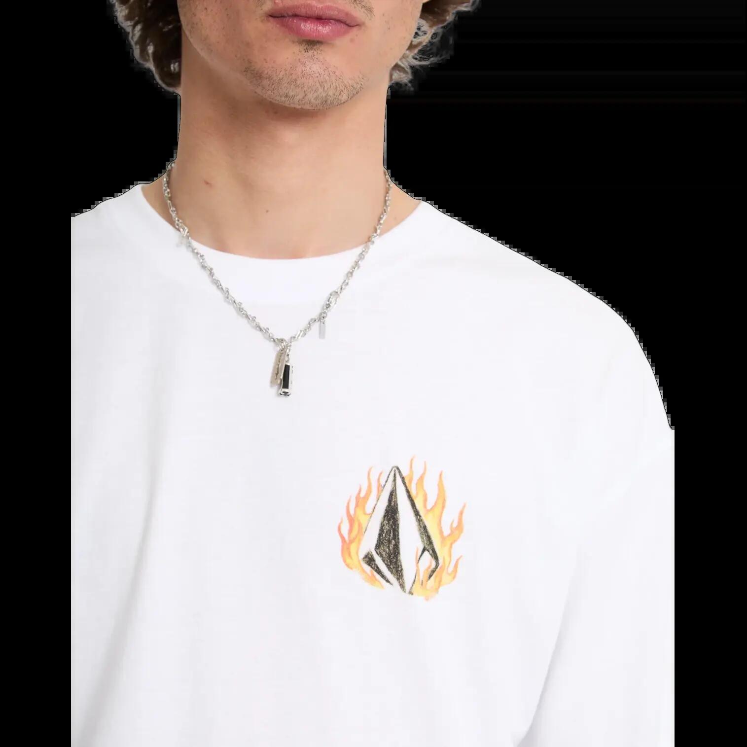 T-shirt Volcom DOUBLE FANTASY LSE SST Nero 4/6