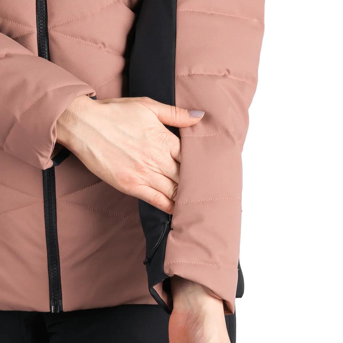 Dámská lyžařská trendy zateplená bunda s kožušinou ABIGAYLE 14/14