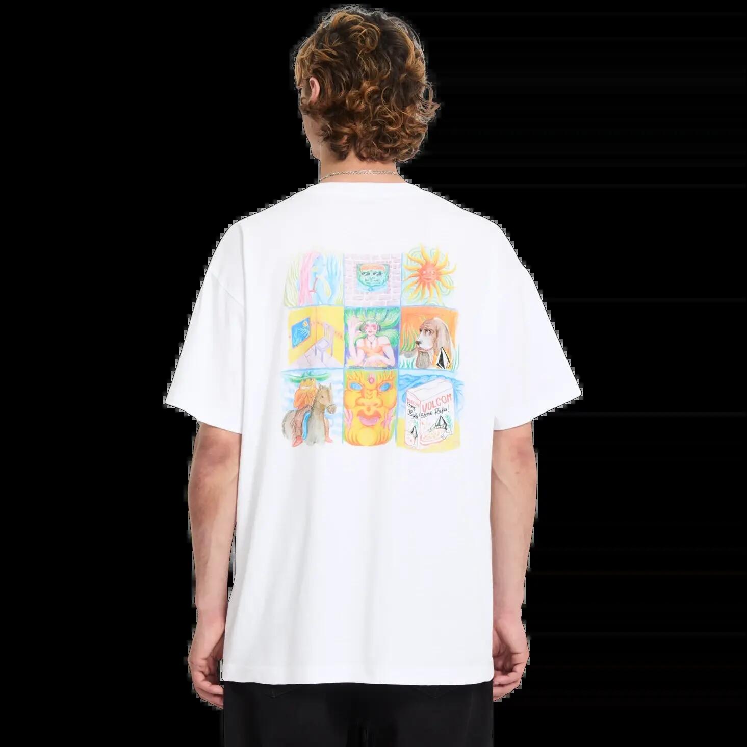 T-shirt Volcom DOUBLE FANTASY LSE SST Nero 2/6