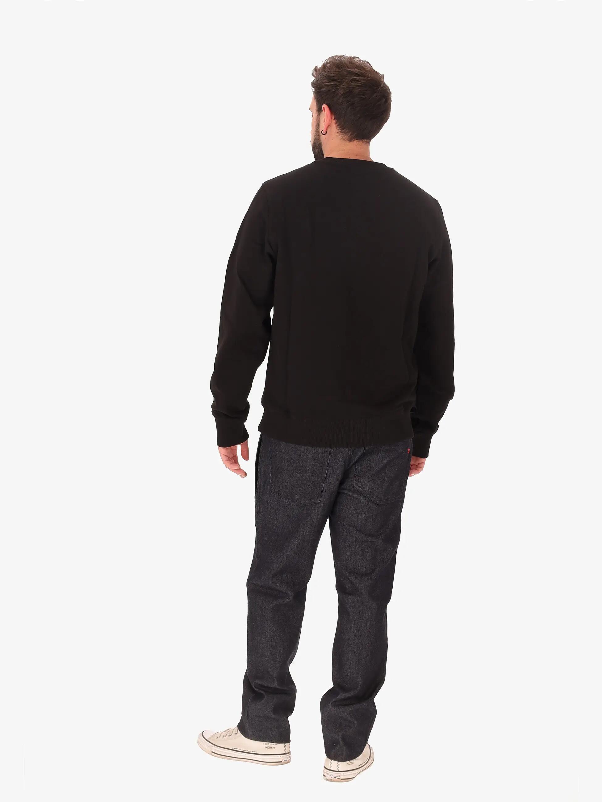 Diesel Heren Hoodie Zwart 100% Katoen - Casual Essentieel 3/7