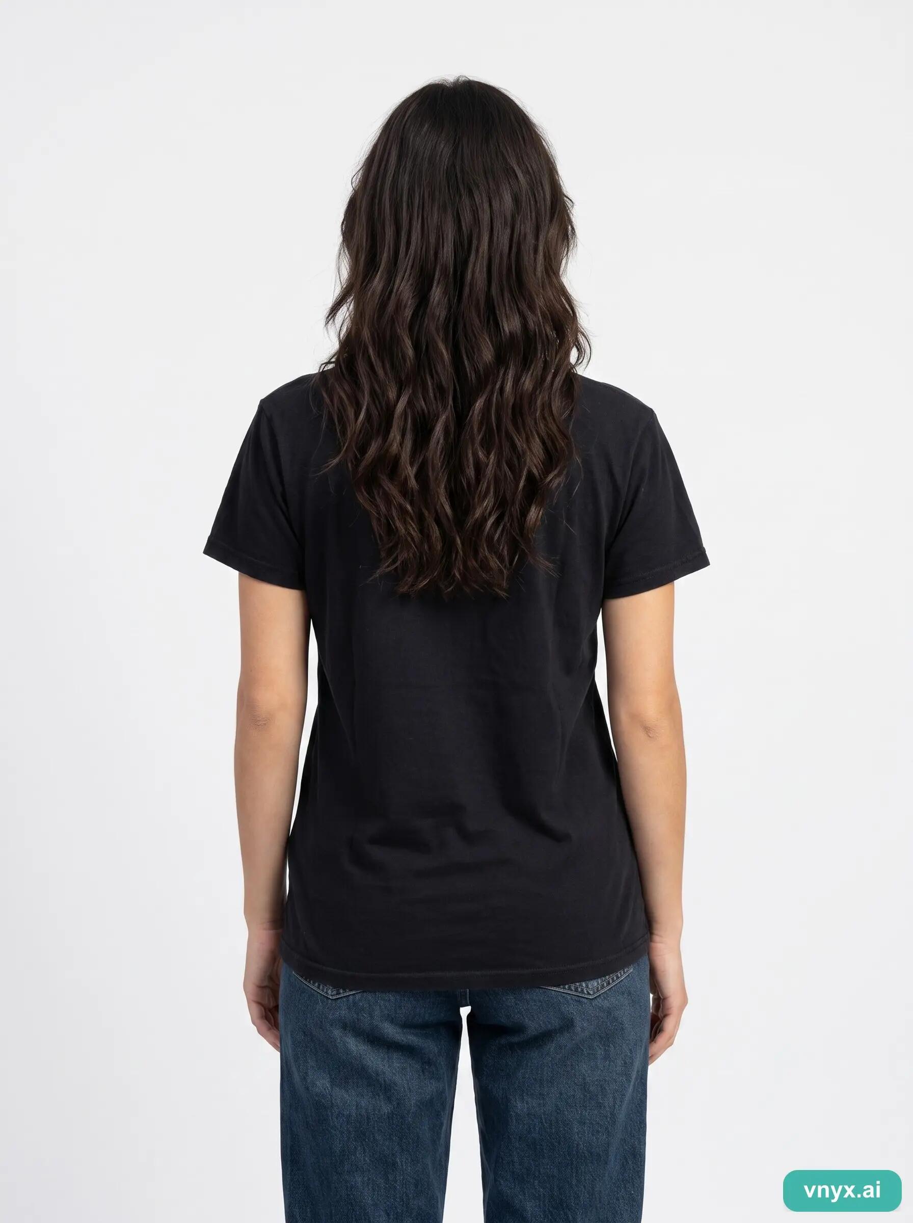 Second Life - Vintage Gildan Dark Black T-Shirt Women S 2/6