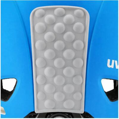 Uvex oyo kid protect voor kinderhelm grijs - uitgebreid beschermingsgebied, pad.